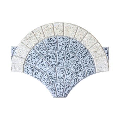 Multi-colour Terrazzo tile OD2-A